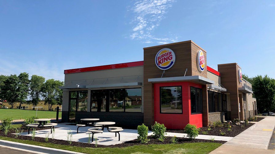 Exterior Photograph of Burger King in La Cross, Wisconsin
