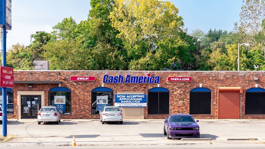 Exterior Photograph of Cash America Pawn in Nashville, Tennessee