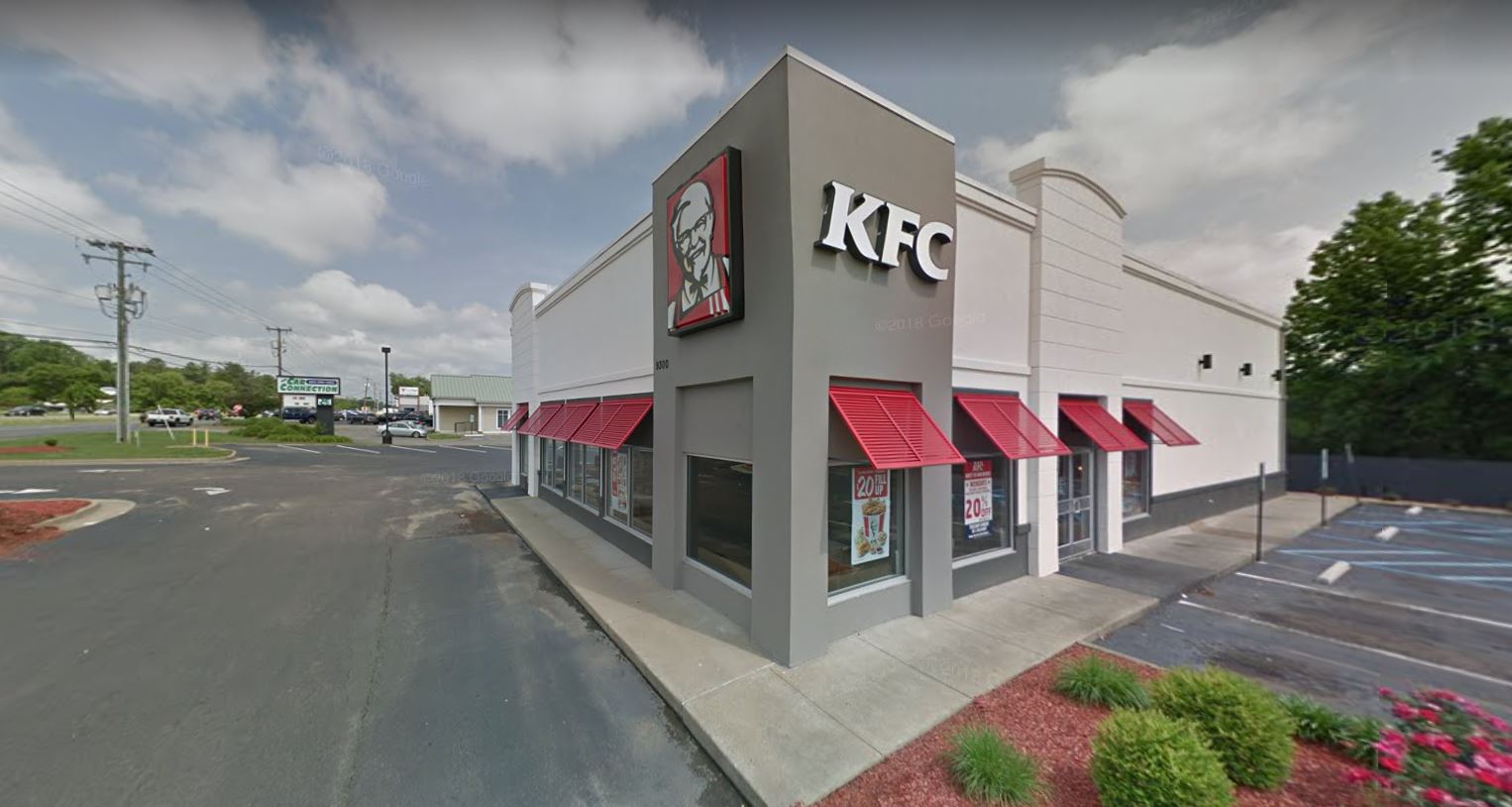 Exterior Photograph of KFC in Richmond, VA